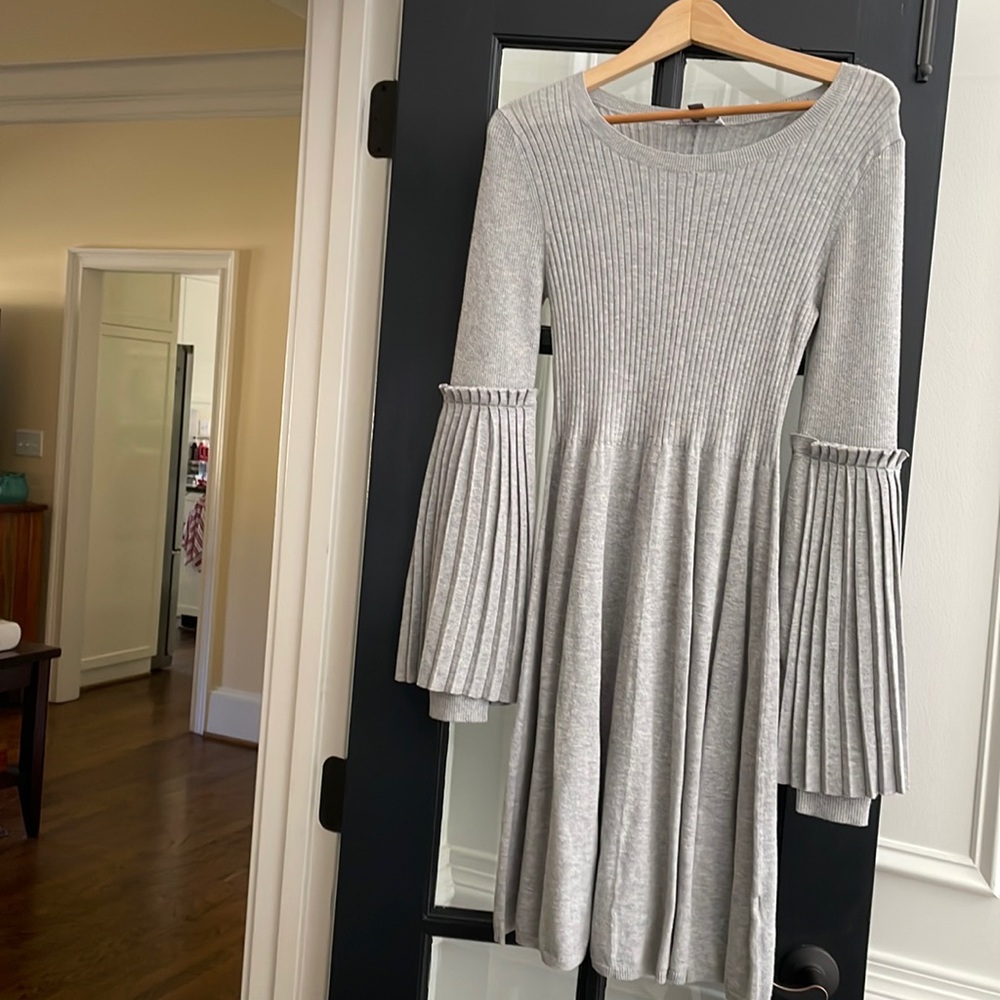 Gray Sweater Dress